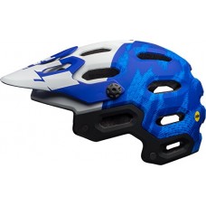 Bell Super 3 MIPS Cycling Helmet - Matte Force Blue/White B2B Medium - B01M1EDEV1
